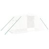 vidaXL F&oacute;liovn&iacute;k s oceľov&yacute;m r&aacute;mom biely 8 m&sup2; 4x2x2 m