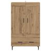 vidaXL Highboard Remeseln&yacute; dub 69,5 x 31 x 115 cm Kompozitn&eacute; drevo