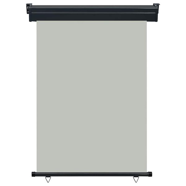 vidaXL Bočná markíza na balkón 125x250 cm, sivá