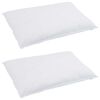 vidaXL Vank&uacute;&scaron; s vank&uacute;&scaron;om 2 pcs Biela 40 x 80 cm Perie