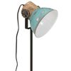 vidaXL Stolov&aacute; lampa 25 W &scaron;muhovan&aacute; modr&aacute; 17x17x50 cm E27
