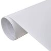 vidaXL F&oacute;lia na automobily 2 ks matn&aacute; biela 100x150 cm+50x150 cm