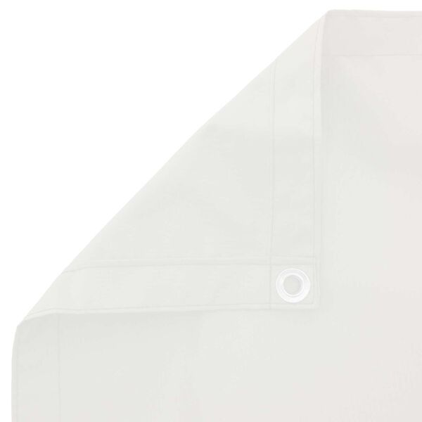 vidaXL Balk&oacute;nov&aacute; obrazovka PU potiahnut&yacute; oxford alu