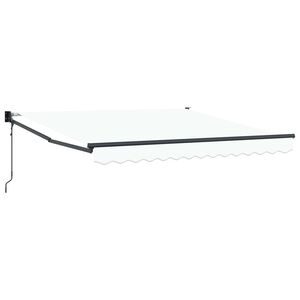 vidaXL Sklopn&aacute; mark&iacute;za Biela 300 x 250 x 165 cm Polyester a kov