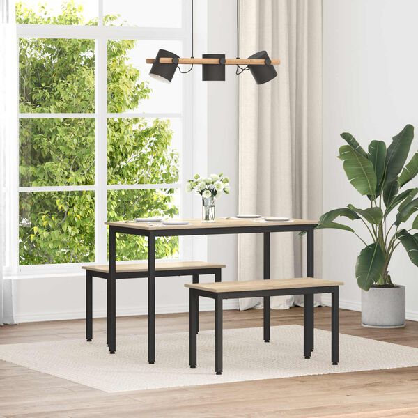 vidaXL lavička Sonoma 80 x 35 x 45 cm Kompozitn&eacute; drevo