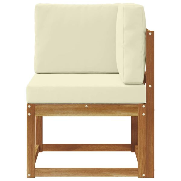 vidaXL Z&aacute;hradn&aacute; rohov&aacute; sedacia s&uacute;prava Pevn&eacute; ak&aacute;ciov&eacute; drevo