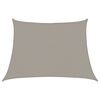 vidaXL Slnečn&aacute; plachta 160 g/m&sup2;, lichobežn&iacute;kov&aacute;, svetlosiv&aacute; 4/5x3 m, HDPE