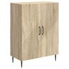 vidaXL Serv&iacute;rovacia skriňa Dub sonoma 66 x 34,5 x 89,5 cm