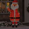 vidaXL Vianočn&yacute; Santa Claus s 200 LED-i Tepl&aacute; biela 100 x 180 cm l&aacute;tka