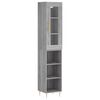 vidaXL Vysok&aacute; skrinka dub sonoma 34,5x34x180 cm spracovan&eacute; drevo
