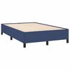 vidaXL Boxspring posteľ s matracom modr&aacute; 120x190 cm l&aacute;tka