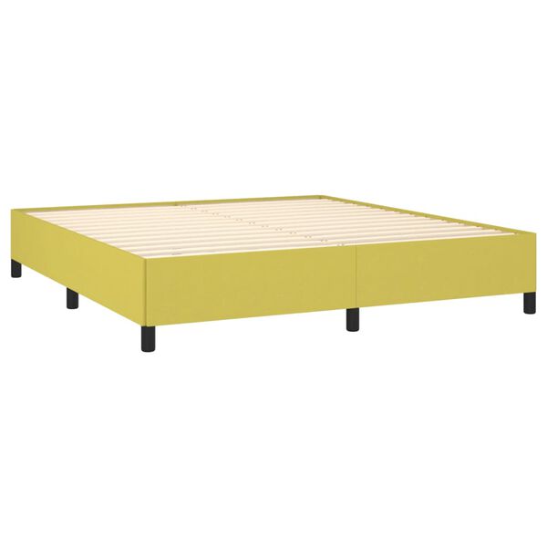 vidaXL Boxspring posteľ s matracom zelen&aacute; 180x200 cm l&aacute;tka
