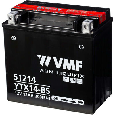 Batéria VMF Powersport Liquifix, 12 V 12 Ah MF YTX14-BS
