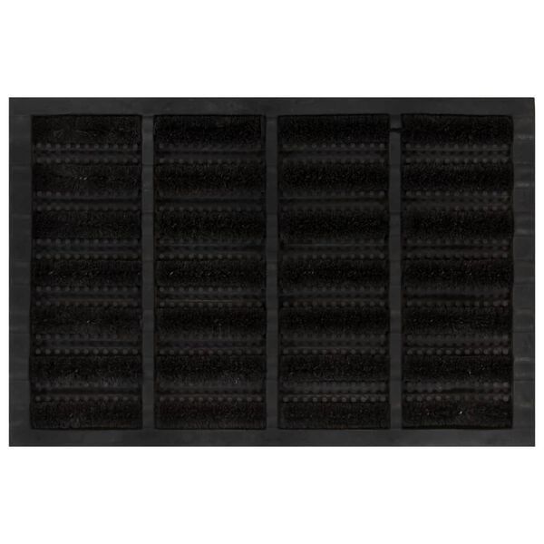 vidaXL Rohožka pred dvere obdĺžniková 40x60 cm guma a kokosové vlákno