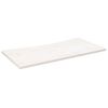 vidaXL Doska stol&iacute;ka biela 100x60x2,5 cm mas&iacute;vne borovicov&eacute; drevo