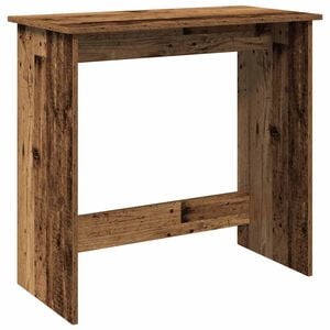 vidaXL P&iacute;sac&iacute; st&ocirc;l star&eacute; drevo 80x40x75 cm kompozitn&eacute; drevo