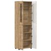 vidaXL Highboard s poličkou FLORIN Remeseln&yacute; dub 60 x 35 x 182 cm