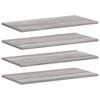 vidaXL N&aacute;stenn&eacute; police 4 ks siv&eacute; sonoma 60x20x1,5 cm kompozitn&eacute; drevo