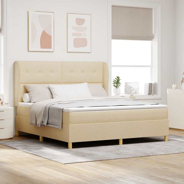 vidaXL Boxspring posteľ s matracom tmavo&scaron;ed&aacute; 90x190 cm Kr&eacute;mov&aacute; l&aacute;tka