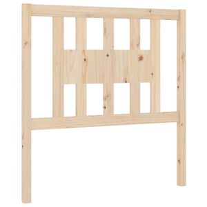 vidaXL Čelo postele 106x4x100 cm mas&iacute;vna borovica