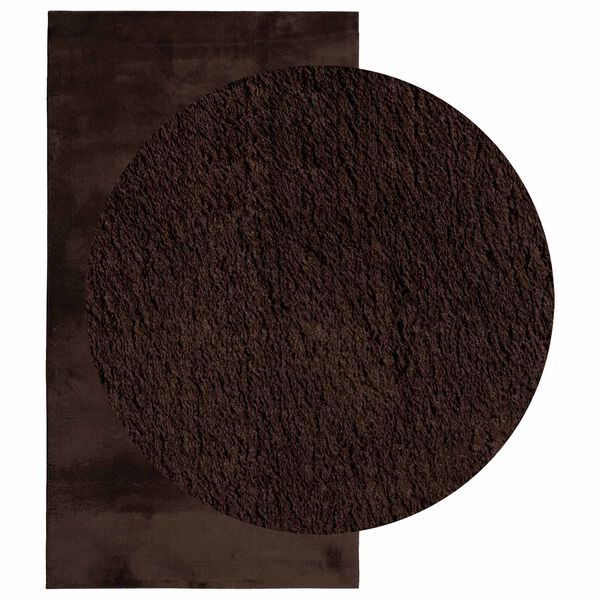 vidaXL Kusov&eacute; koberce Obdĺžnikov&yacute; HUARTE Hned&aacute; 110 x 60 cm Polyester