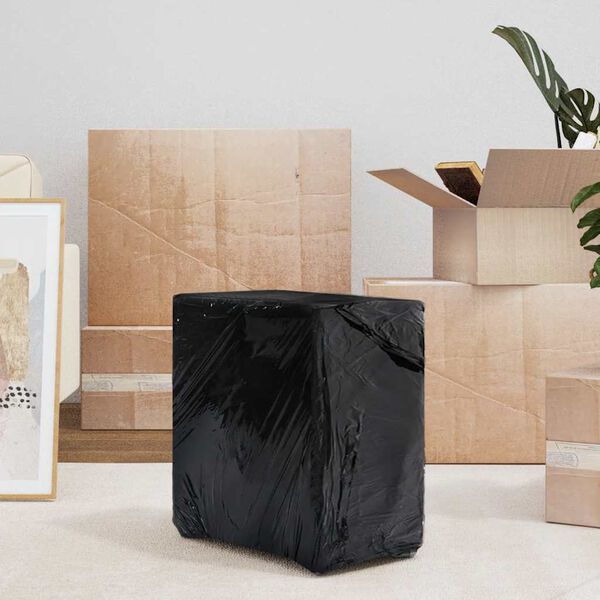 vidaXL Stretch Film 2 ks Čierna 30 &mu;m 50 cm x 300 m