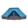 vidaXL Rodinný tipi stan so strechou Modrá 680 x 430 x 270 cm