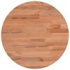 vidaXL Stolov&aacute; doska &Oslash;30x4 cm okr&uacute;hla mas&iacute;vny buk