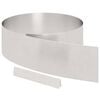 vidaXL Obrubn&iacute;k tr&aacute;vnika 4 ks 450 x 0,05 x 20 cm Nerezov&aacute; oceľ