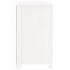 vidaXL Nočn&eacute; stol&iacute;ky 2 ks biele 50x35x61,5 cm mas&iacute;vne borovicov&eacute; drevo