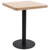 vidaXL Bistro stol&iacute;k bledohned&yacute; 60x60 cm MDF