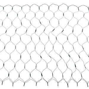 vidaXL Led Sieť Tmavozelen&aacute;