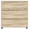 vidaXL &Uacute;ložn&aacute; skrinka Sonoma dub 80 x 31 x 81 cm Kompozitn&eacute; drevo