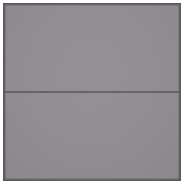 vidaXL Z&aacute;hradn&aacute; plachta 4x4 m, siv&aacute;