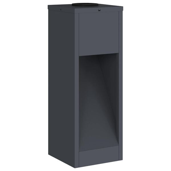 vidaXL Solárna LED chodníková lampa 2 pcs Antracit