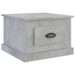 vidaXL Konferenčn&yacute; stol&iacute;k bet&oacute;nov&yacute; siv&yacute; 50x50x35 cm kompozitn&eacute; drevo
