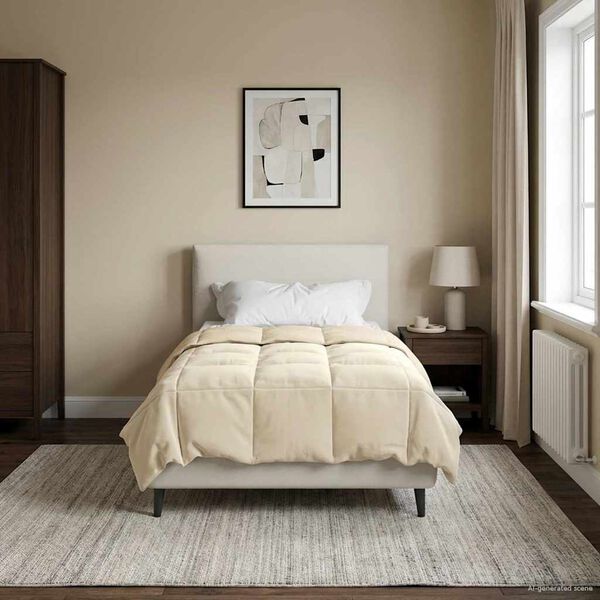 vidaXL Prikr&yacute;vka na cel&yacute; rok Kr&eacute;mov&aacute; 140 x 200 cm Mikrovl&aacute;kno