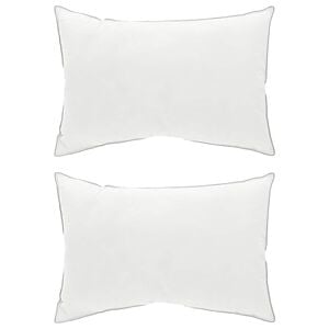 vidaXL Vank&uacute;&scaron; 2 ks 70 x 90 cm Austr&aacute;lska vlna Biela