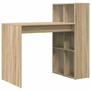 vidaXL St&ocirc;l Sonoma dub Kompozitn&eacute; drevo 108 x 55 x 103.5 cm
