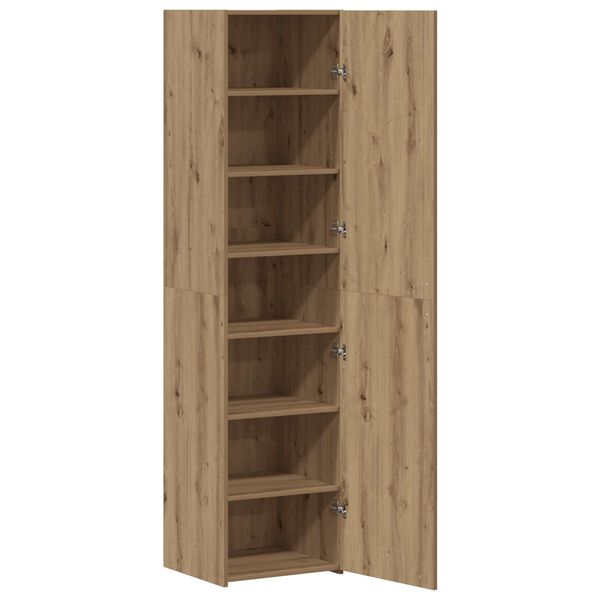 vidaXL Highboard 2 pcs Remeseln&yacute; dub 45 x 42,5 x 185 cm