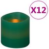 vidaXL Elektrick&eacute; LED sviečky 12 ks, tepl&aacute; biela