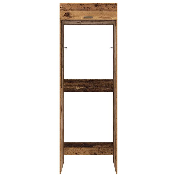 vidaXL Kabinet na pr&aacute;čku s &uacute;ložiskom Star&eacute; drevo 67,5 x 68 x 200 cm