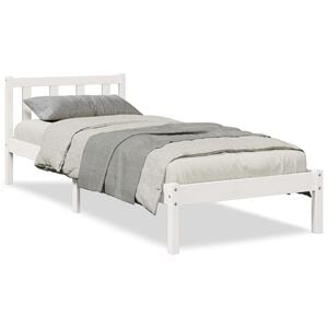 vidaXL Extra dlh&aacute; posteľ bez matraca biela 80x210 cm mas&iacute;vna borovica