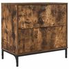 vidaXL Nočn&yacute; stol&iacute;k Tmav&yacute; dub 63.5 x 36 x 61 cm Kompozitn&eacute; drevo