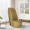 vidaXL Kreslo v tvare top&aacute;nky zlat&eacute; umel&aacute; koža