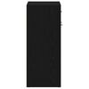 vidaXL Reg&aacute;l na top&aacute;nky Čierny dub 60 x 35 x 84 cm Kompozitn&eacute; drevo