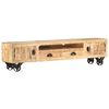 vidaXL TV skrinka 150x30x37 cm, mangov&yacute; mas&iacute;v