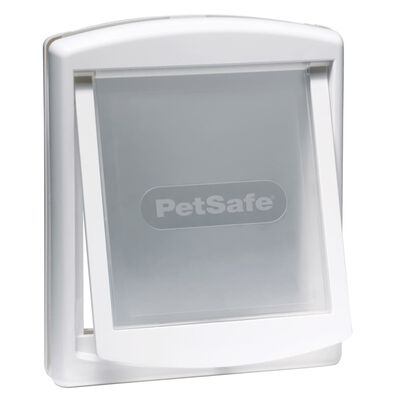 PetSafe 2-cestné dvierka pre zvieratá 740 stredné 26,7x22,8 cm biele