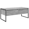 vidaXL Konferenčn&yacute; stol&iacute;k Siv&yacute; Sonoma 100 x 46 x 40 cm