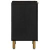 vidaXL K&uacute;peľňov&aacute; skrinka čierna 38x33x58 cm kompozitn&eacute; drevo